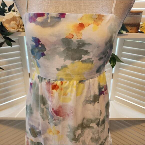 WILDFOX FLORAL NEW ARI TIERED MAXI WITH KNOT TIE BACK SIZE SMALL - Picture 5 of 10